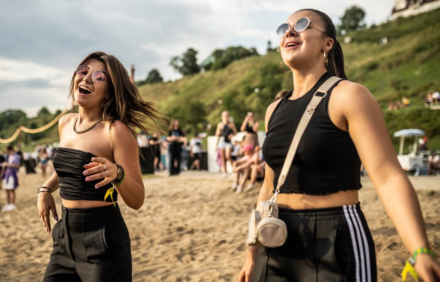 Uczestniczki Polish Hip-Hop Festival