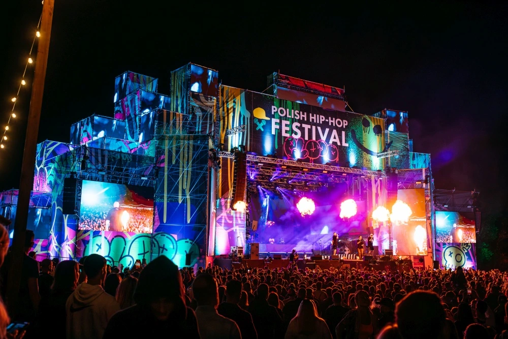 Scena na Polish Hip-Hop Festival